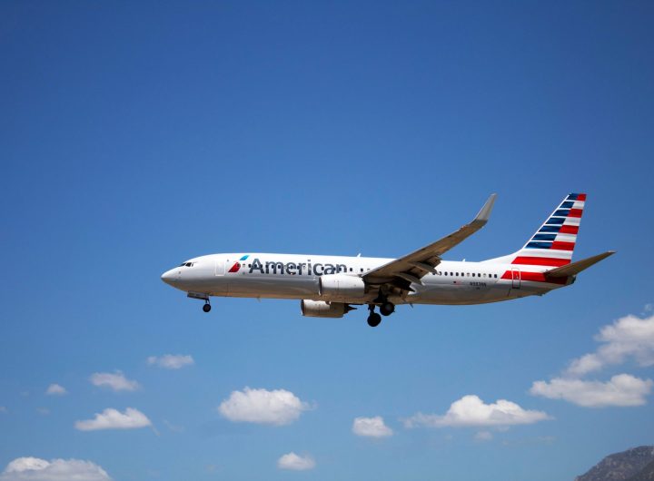 American Airlines passenger duct-taped